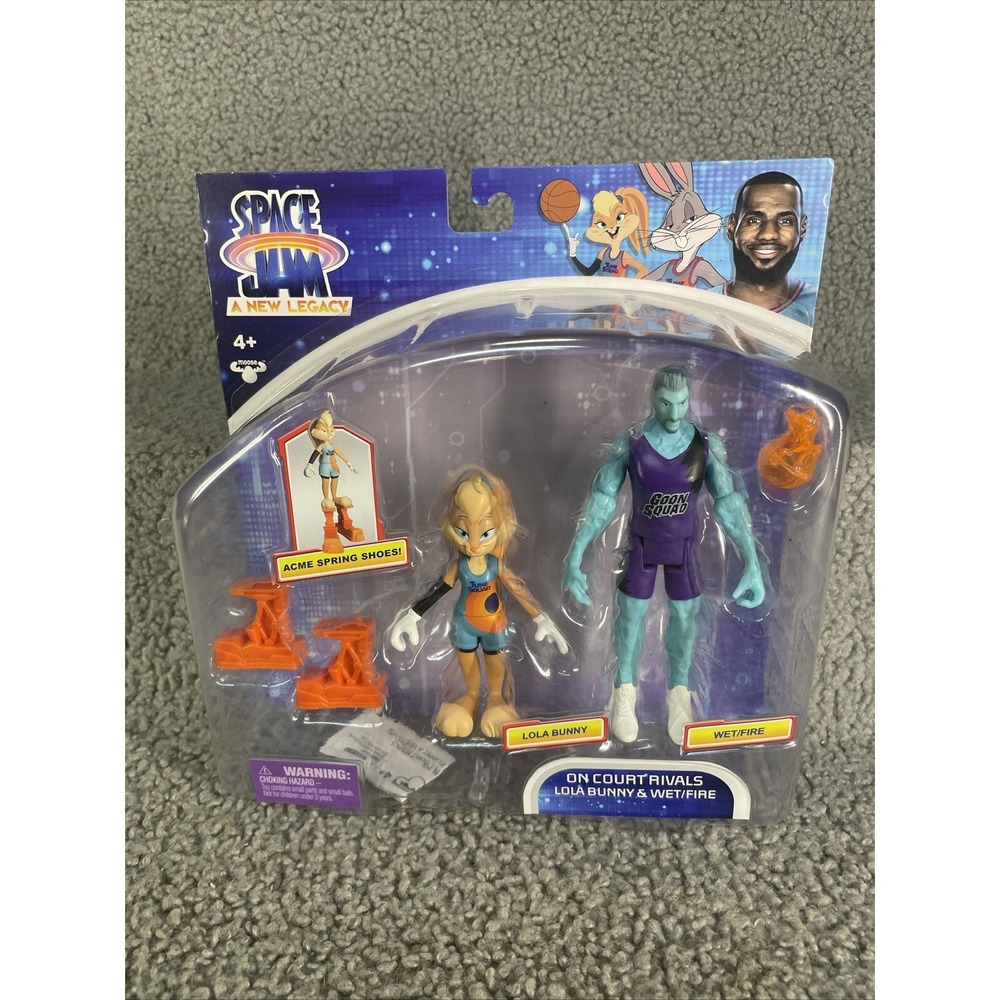 Space Jam: A New Legacy - On Court Rivals Lola Bunny & Wet/Fire 5" Action Figure
